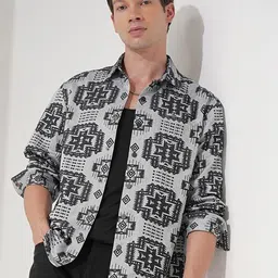 HIGHLANDER Men Comfort Opaque Casual Shirt-picture-54