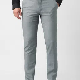 Van Heusen Men Slim Fit Formal Trousers-picture-25