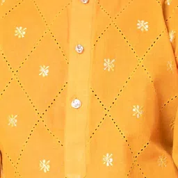 NFC CREATION Boys Embroidered Regular Thread Work Kurta with Pyjamas image 2