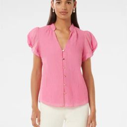Forever New Pink Regular Fit Top-image-8