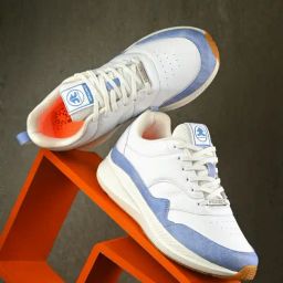OFF LIMITS Men's STUSSY White & Denim Running Shoes-picture-35