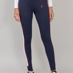 Beverly Hills Polo Club Navy Mid Rise Joggers-image-22