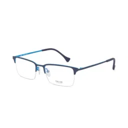 Police VPL290K53KABFR Blue Half Rim Square Frame-picture-21