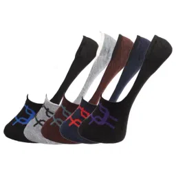 Dollar Multi Cotton Self Pattern Socks - Pack of 5-picture-36