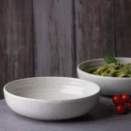 Goodhomes White Melamine Deep Plate - Set of 2-26