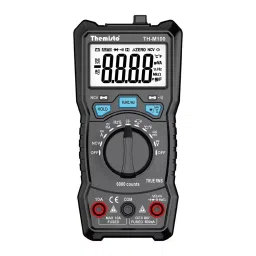 Themisto TH-M100 AC/DC Auto Range Digital Multimeter Black (6000 Display counts)-20