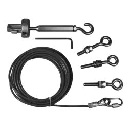 Omron Stainless Steel Rope Kit for Safety Rope Pull E-stop Switch, 44506-2715 RK15-48