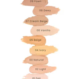 Matt Look High Coverage Foundation with SPF 25 Dewy-08 - 45 gm image 4
