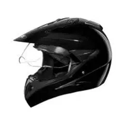 Studds Black Large (580 mm) Off Road-Full Face Helmet, Motocross With Visor-image-65