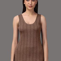 Wearslim Women Cotton Striped Non-Padded Thermal Camisole-image-73