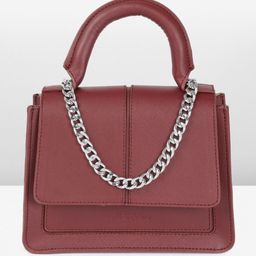 French Connection Structured Satchel-2