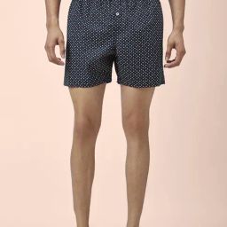 Ajile by Pantaloons Navy Cotton Regular Fit Printed Boxers-image-71