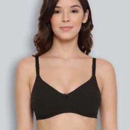 Lyra Black Cotton Everyday Bra-picture-10