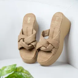 Inc.5 Women's Beige Slides-image-17