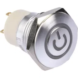 RS PRO Illuminated Push Button Switch Latching 16 mm SPST Blue LED 36 V DC, 1759687-picture-39