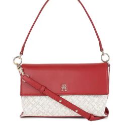 TOMMY HILFIGER 100% Polyester Red Women Sling Bag-40