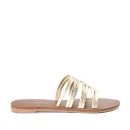Forever Glam by Pantaloons Women's Gold Slides-picture-44