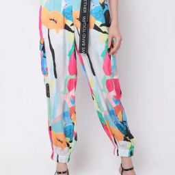 Vero Moda Multicolor Printed Joggers-image-82