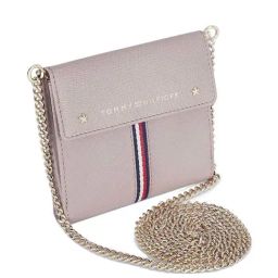 Tommy Hilfiger Camille Beige Textured Bi-Fold Wallet for Women-46