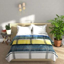 Bianca Nautical Multicolor Micro Fiber 250 GSM Ultra Soft Double Bed Ac Blanket-image-14