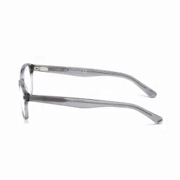 WEB EYEWEAR Grey Full Rim Square Frame Designed in Italy image 5