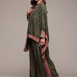 Ritu Kumar Printed Kaftan Top With Palazzos image 4