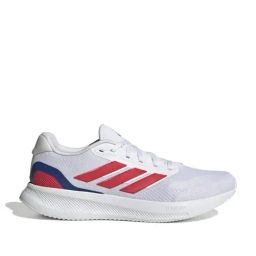 Adidas Men's RUNFALCON 5 White Running Shoes-image-46
