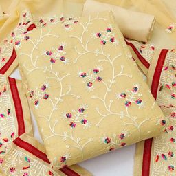 SAINOOR Embroidered Unstitched Dress Material-image-62