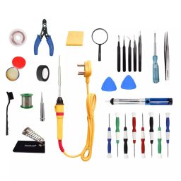 Fadman 17 In 1 Type-4 Soldering Kit with Mobile Opener 25 W Corded Flat Copper, Iron & Nickle Tip-41