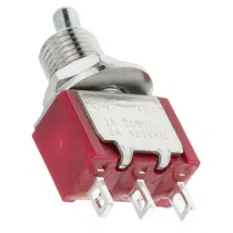 RS PRO Toggle Switch Panel Mount On-(On) SPDT Solder Terminal, 7347097 image 2