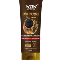 WOW Skin Science Charcoal Face Wash - 100 ml-20
