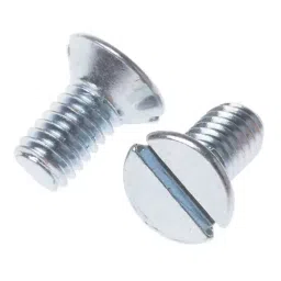 RS PRO Machine Screw M4x8 mm Steel Slot Countersunk, 9087400 (Bag of 100 pcs)-image-14