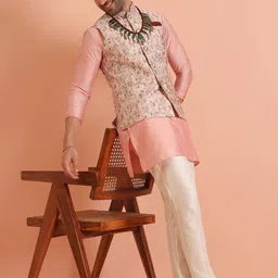 KISAH Men Regular Kurta with Trousers image 1