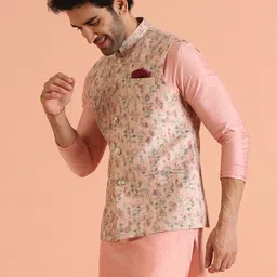KISAH Men Regular Kurta with Trousers image 4