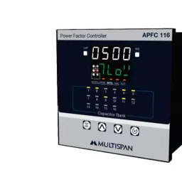 Multispan APFC-116 Automatic Power Factor Controller up to 16 Stage for Industrial Use image 3