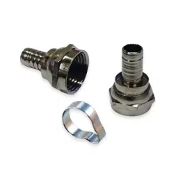 SETMI INDIA F3 Connector Jointer for RG59 Cable, Silver image 2