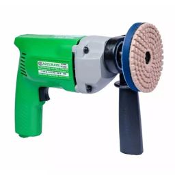 Accurate 1200 W 2850 RPM Stone Polisher Machine Green, AP-10-10