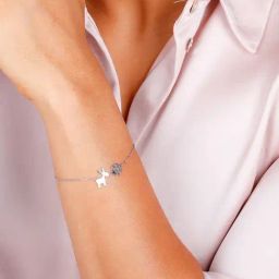 GIVA Summer Collection 92.5 Sterling Silver Christmas Longing Bracelet for Women-image-71