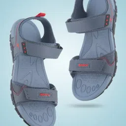 Sparx Men's Grey Floater Sandals-image-67