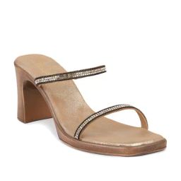 Inc.5 Women's Antique Gold Ethnic Sandals-picture-4