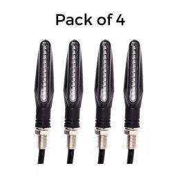 Cartronics Pen Type Green LED Indicator  for Yamaha SZ RR(Pack of 4 Pcs) image 2