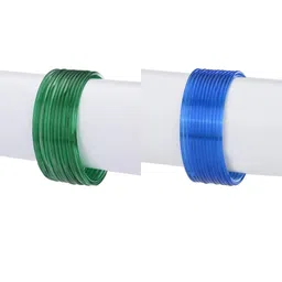 1ST TIME Set Of 24 Green Alloy Bangles-picture-16