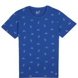 Bodycare Kids Blue Printed T-Shirt-image-1