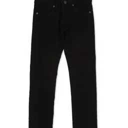 Pepe Jeans Kids Black Solid Jeans-image-87
