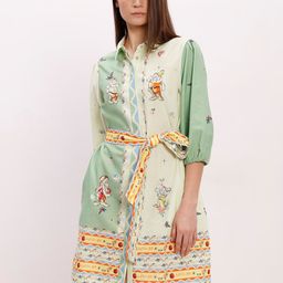 Vero Moda Women Printed Shirt Collar Fit & Flare Mini Dress-image-95