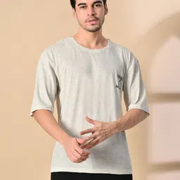 GLITOAdults Graphic Printed Round Neck Drop-Shoulder Pure Cotton Oversized Fit T-shirt-image-65