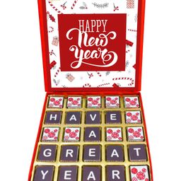 Expelite Happy New Year  Chocolate Gift box - 400 gm-image-75