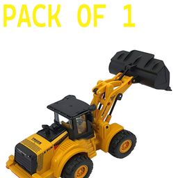 NEGOCIO Exclusive Construction  Pull Back Farm Tractor Truck with Trolley Vehicles Toys for Kids 3+Year- PACK OF 1- COLOR MAY VARY-18