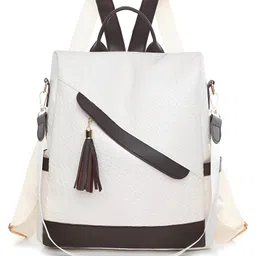 SYGA Women's Casual Small Backpack, Cross Border Style (White)-picture-36