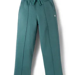 Femea Fleece Knit Solid Track Pants - Medium Green-picture-9